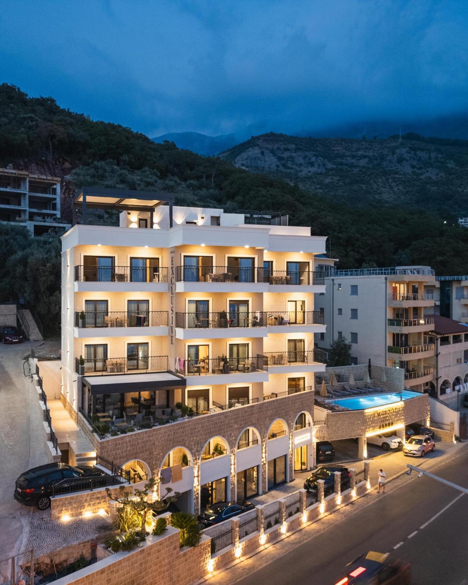 Exclusive Hotel Budva Exterior foto